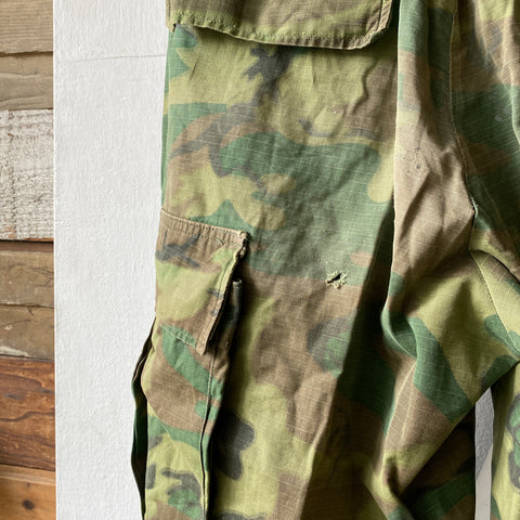 60's Tropical Poplin Trousers - 30” x 33”