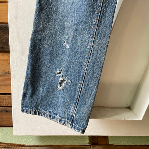 90’s Thrashed Levi’s 501 - 27” x 30.5”