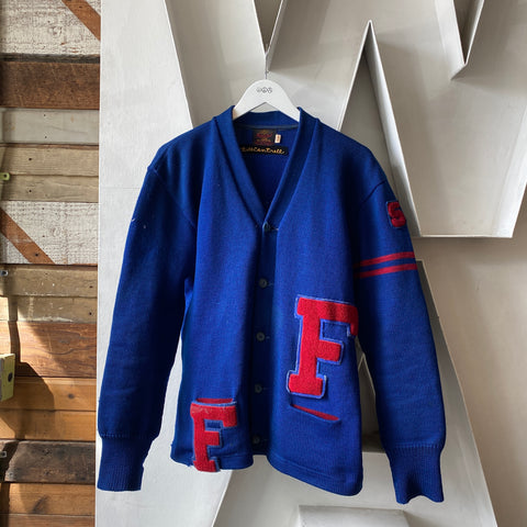 60's F&F Collegiate Cardigan - XL