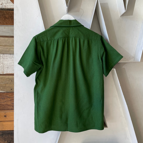60’s Wool Button-Up - Medium
