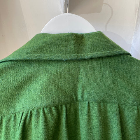 60’s Wool Button-Up - Medium