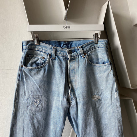 80's Repaired Levi’s 501 - 32” x 29”