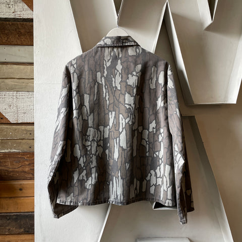 80’s Trebark Camo Hunting Jacket - Medium
