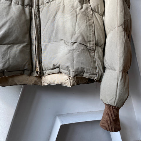 60's Reversible Down Jacket - Large