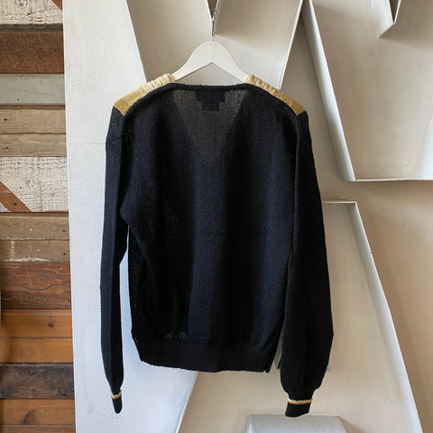 60’s Italian V-Neck Knit - Large