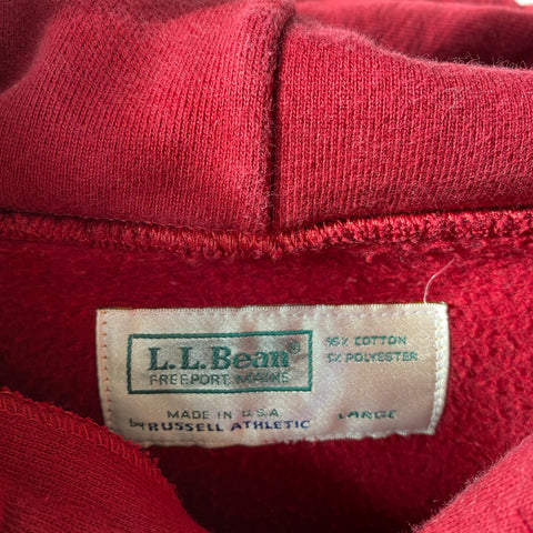 90's LL Bean Russell Hoodie - Large