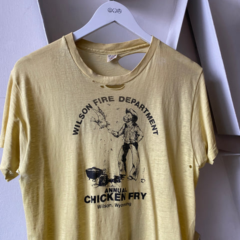 80's Chicken Fry Tee - Medium