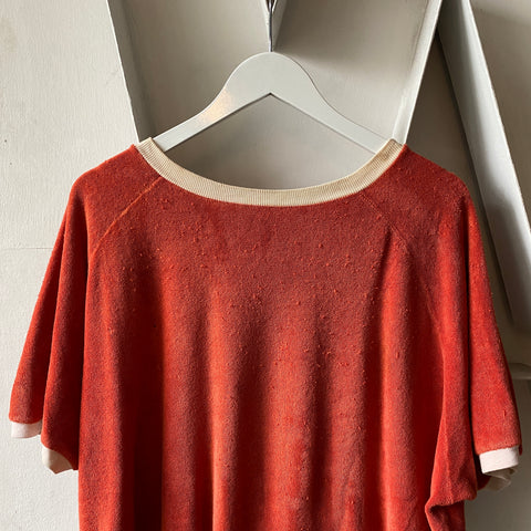 60's Two Tone Terry Raglan - XL