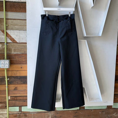 60’s Wool Sailor Trousers - 31" x 30”