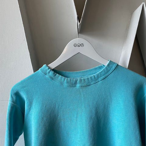 60's Penney’s Teal Crewneck - XS