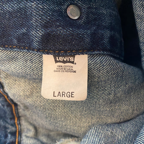 80's Levi’s Type 3 Trucker Jacket - Large