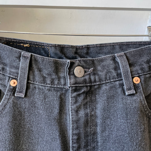 90’s Levi’s Black 505 Denim - 32" x 29”