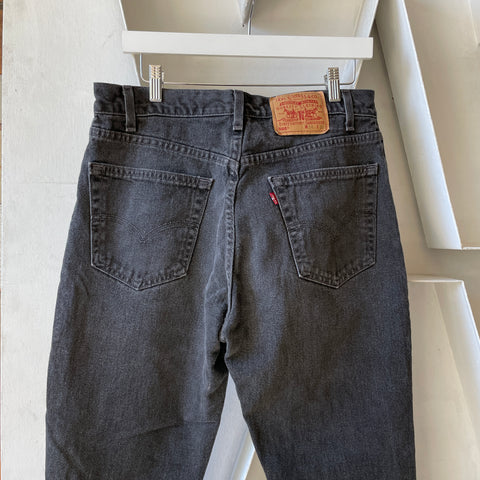 90’s Levi’s Black 505 Denim - 32" x 29”