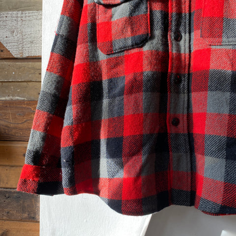60's Melton Wool Flannel - Large