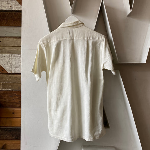50's Aertex Mesh Shirt - Medium