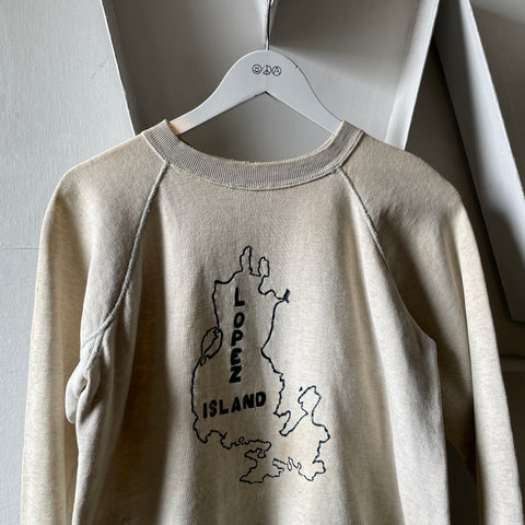 60’s Two Tone Gusset Crewneck Sweatshirt - Medium