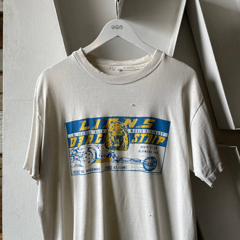 90’s Lions Drag Strip Tee - Large