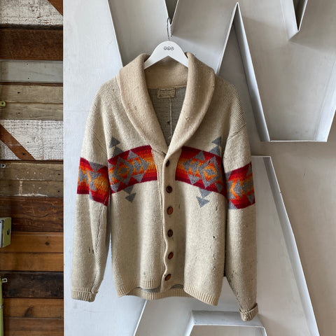 70’s Pendleton Western Cardigan - XL