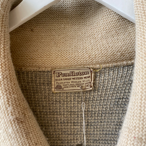70’s Pendleton Western Cardigan - XL