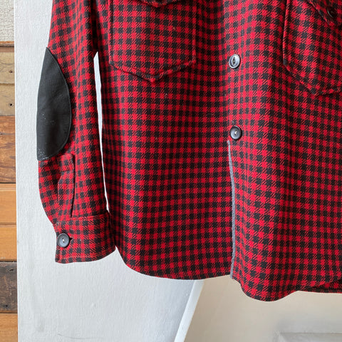 40’s Chippewa Wool Plaid Flannel - Large