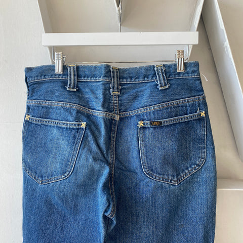 70's Dark Flared Lee’s - 32” x 31”