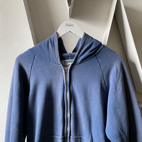 70’s Faded Thermal Lined Zip Hoodie - Medium