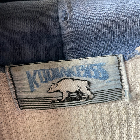 70’s Faded Thermal Lined Zip Hoodie - Medium