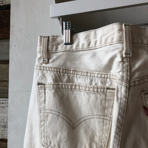 80's White Levi’s - 31” x 31”