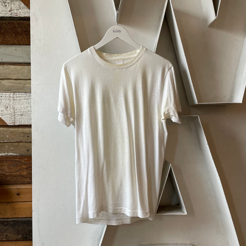 80’s White Tee - Medium