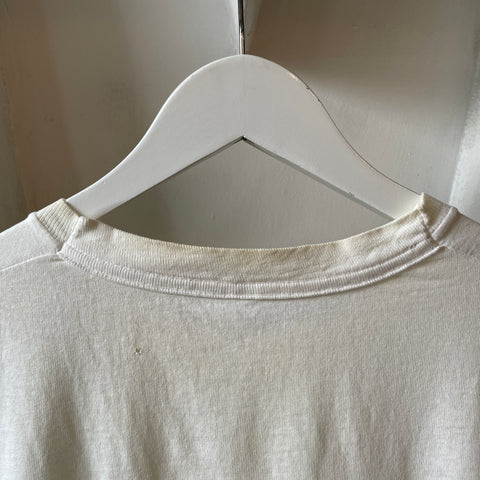 80’s White Tee - Medium