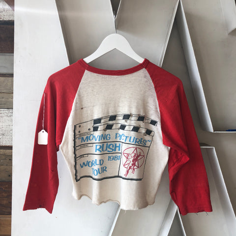 1981 Rush Tour Tee - Cropped Large