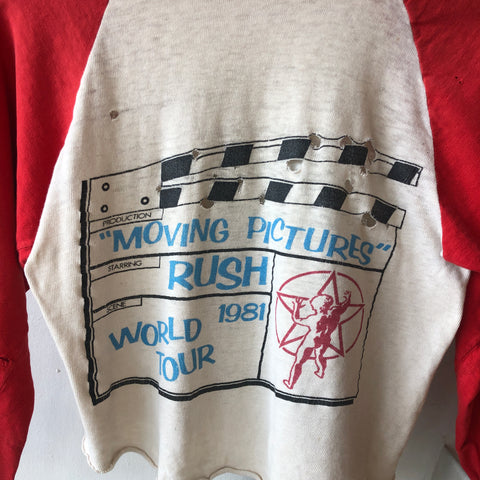 1981 Rush Tour Tee - Cropped Large