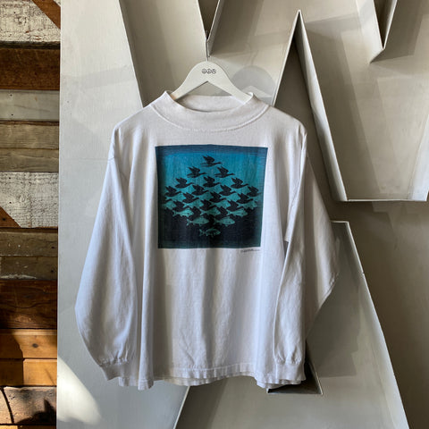 90's MC Escher Tee - Large