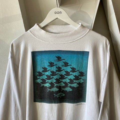 90's MC Escher Tee - Large