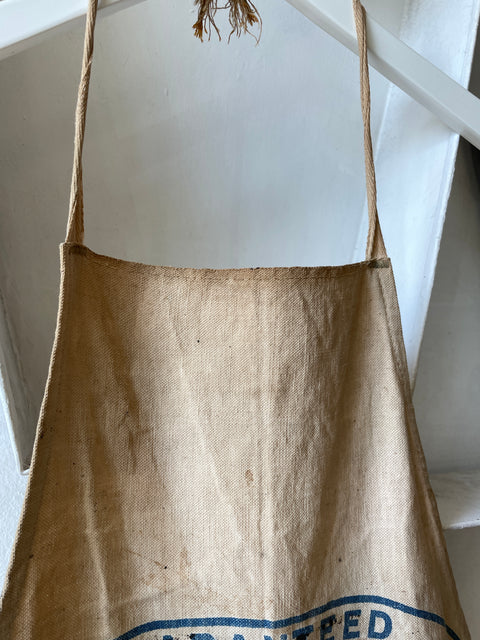 40’s Craftsman Thrashed Work Apron - OS