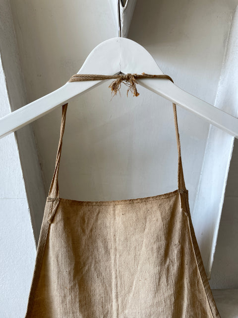 40’s Craftsman Thrashed Work Apron - OS