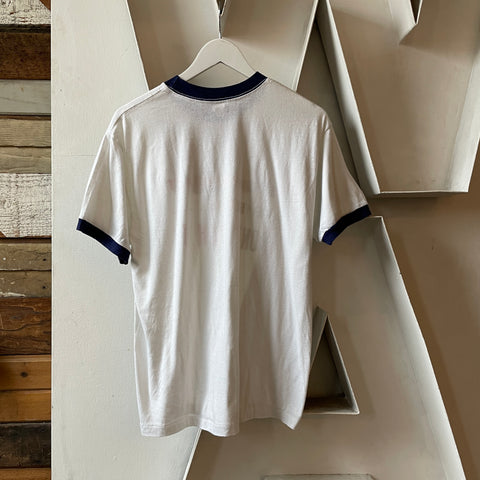 70’s Sweetheart Ringer Tee - XL