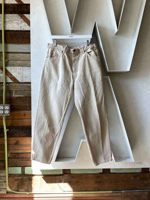 90’s Levi’s 550 Orange Tab Denim - 36” x 29”
