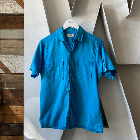 60's Loop Collar Lancer Button-Up - Medium