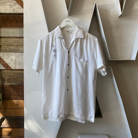60's Da Vinci Button-Up - Medium