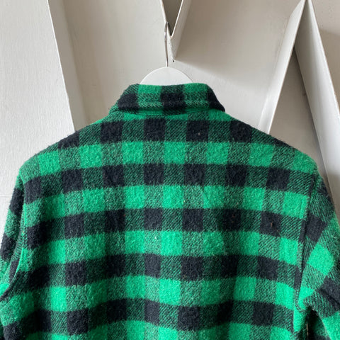 80's LL Bean Check Flannel - Large