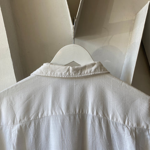 60's Da Vinci Button-Up - Medium