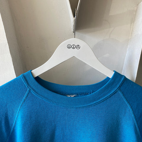 70's Boxy Raglan Crew - XL