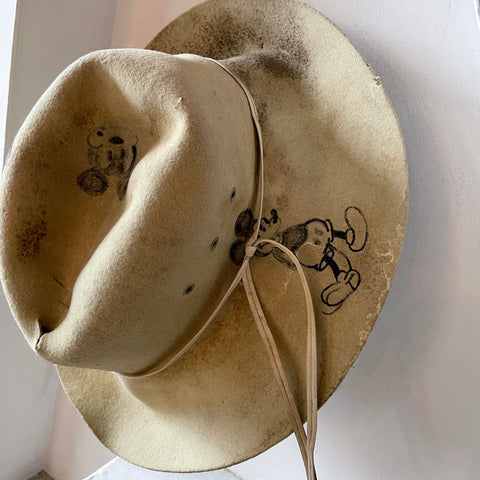 70’s Hand Drawn Mickey Hat - OS