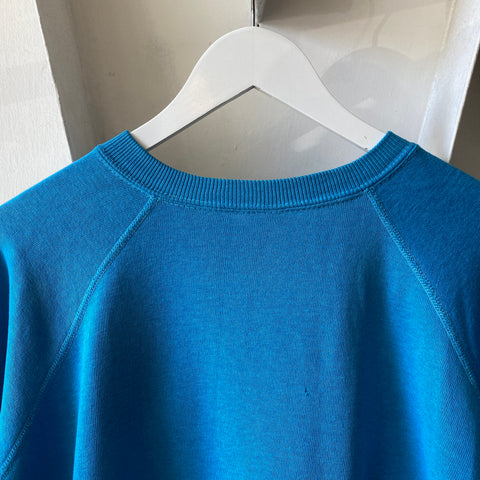 70's Boxy Raglan Crew - XL