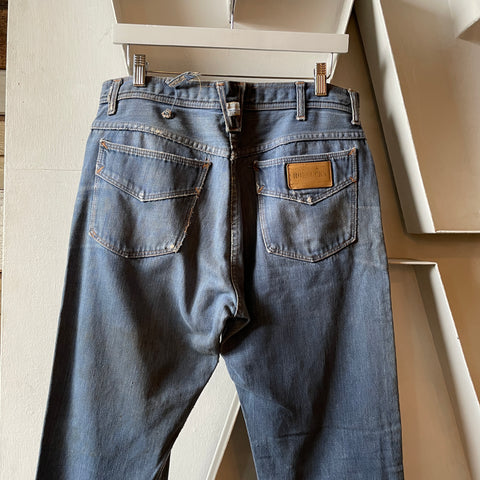60’s Thrashed Roebucks Selvedge Denim - 32” x 30.5”