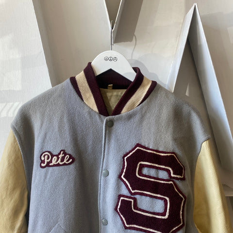 60's #69 Varsity Jacket - XL