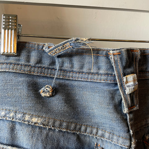 60’s Thrashed Roebucks Selvedge Denim - 32” x 30.5”