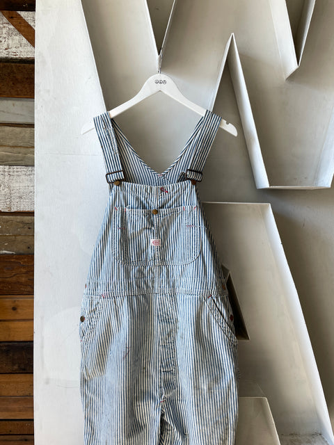 50’s Cowden Hickory Stripe Overalls - 39” x 25”