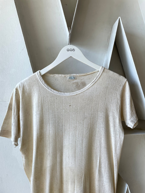 30’s Pilgrim Ribbed Tee - Large